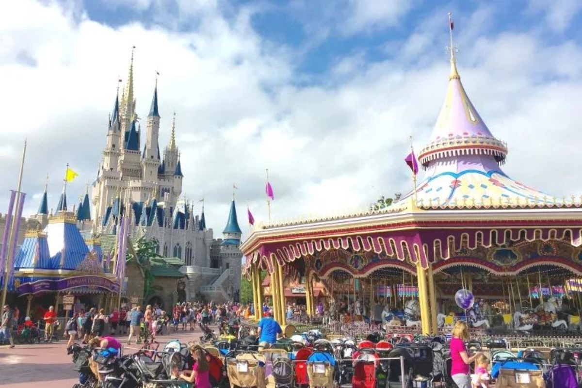 Strollers at Disney World