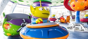 Alien Swirling Saucers