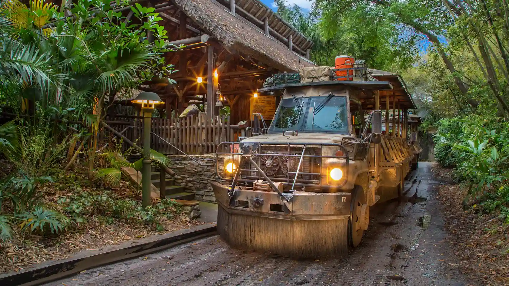 Safari truck for Kilimanjaro Safaris