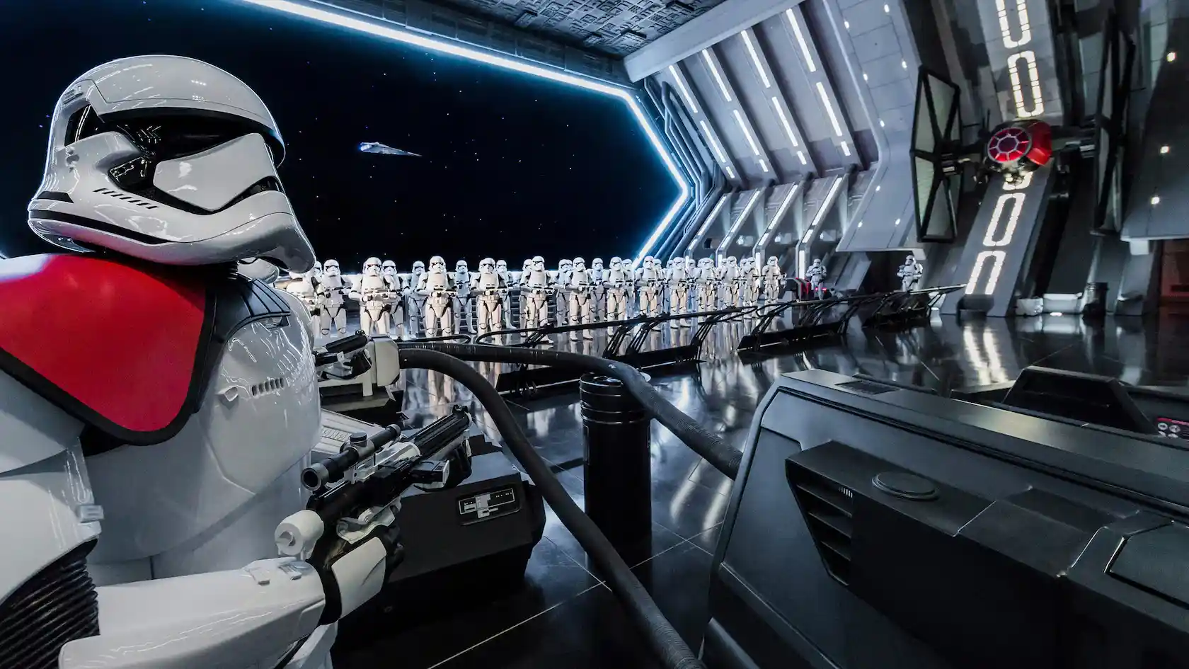 Storm Troopers on deck of a Star Destroyer