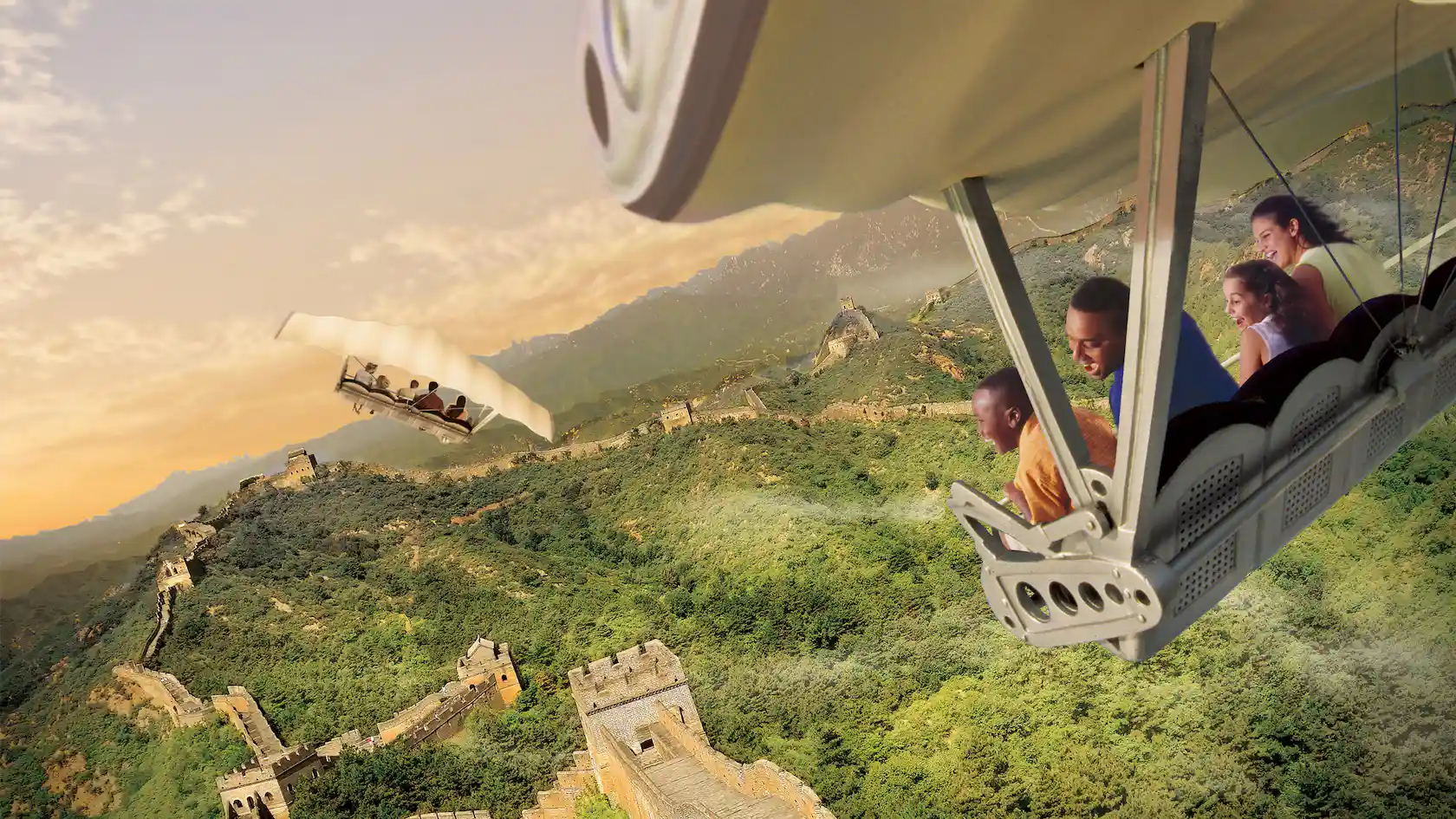 Soarin' over China at Epcot