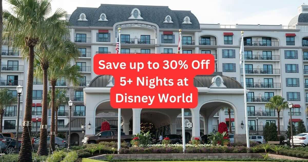 Up to 30% Off For 5 Nights (Summer-Fall 2024)