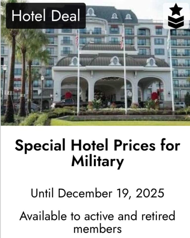 Disney World Military Discounts Hotel and Park Tickets